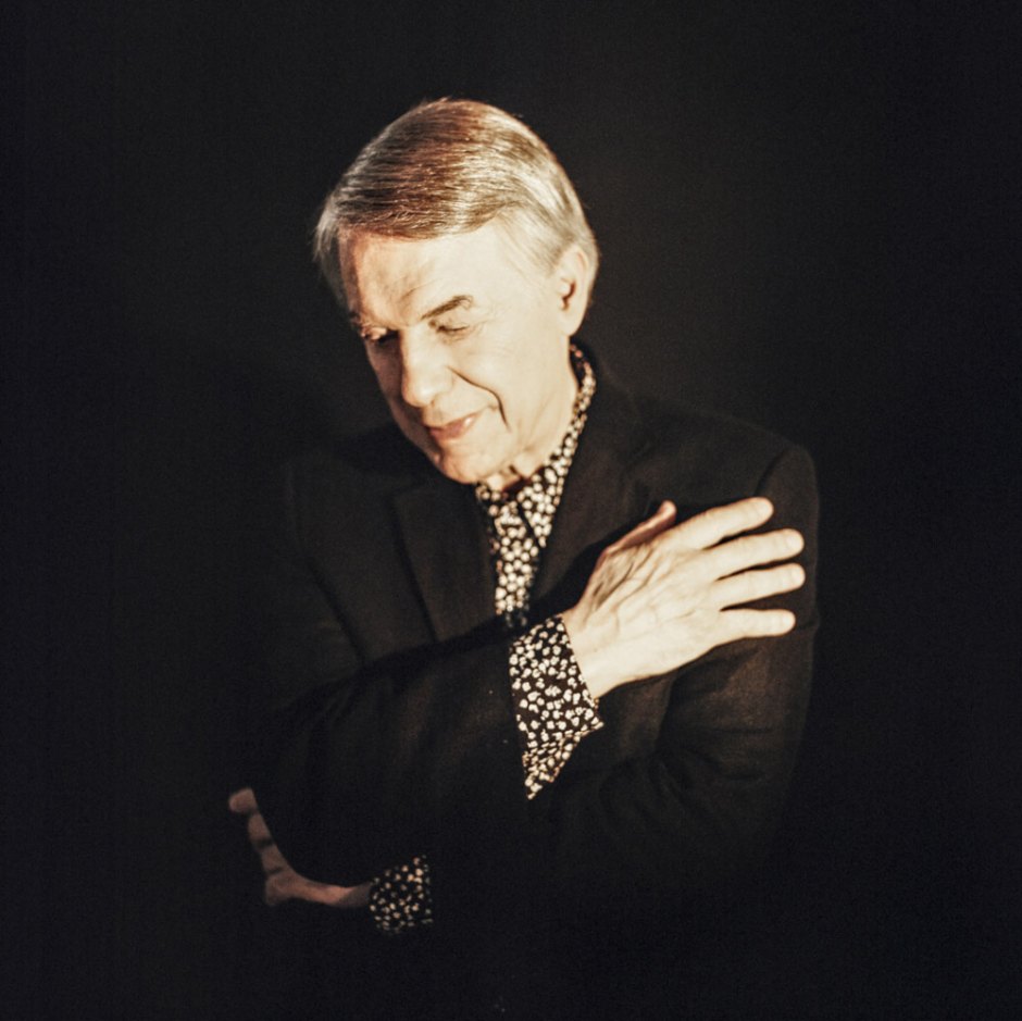 France, Paris, 2018 - Portrait of Salvatore Adamo, Italian singer.