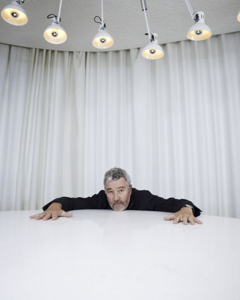 France, Paris, 18 October 2019 - Portrait of Philippe Starck, French designer.