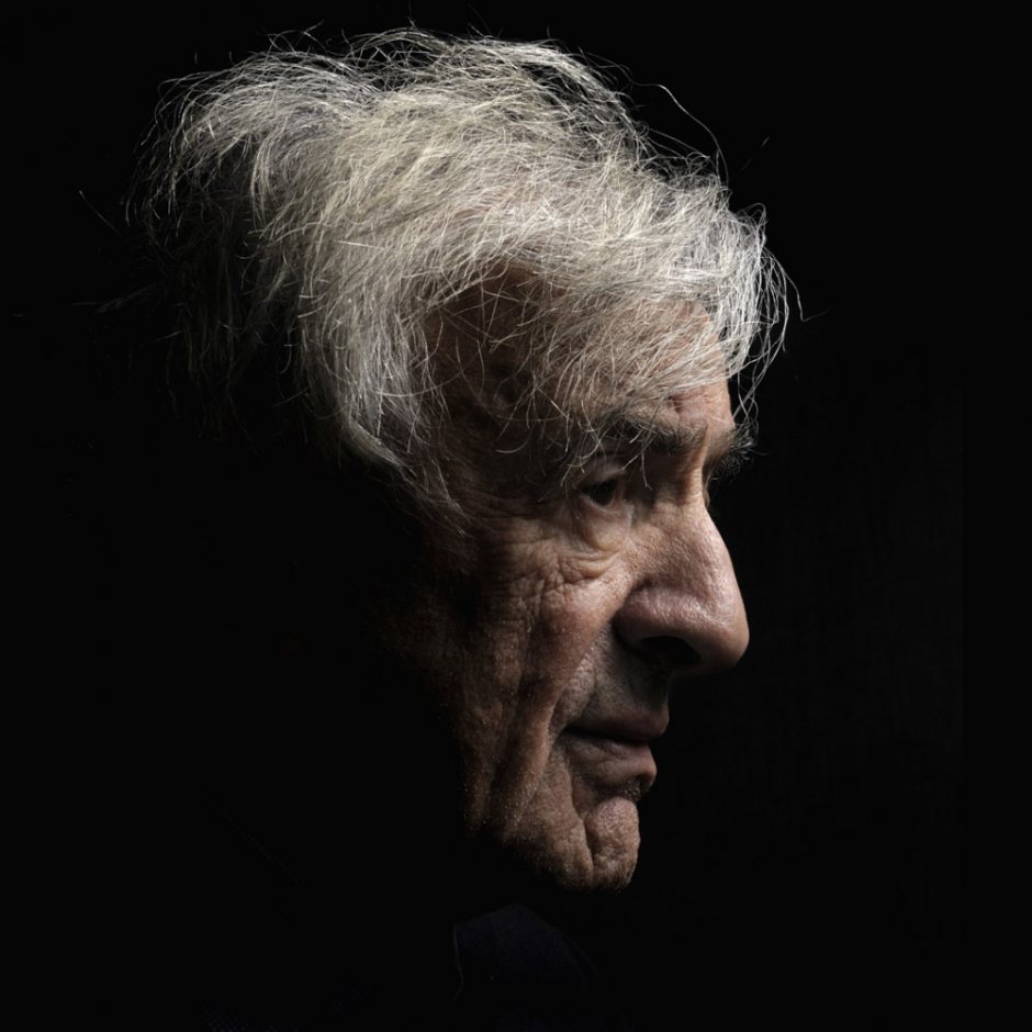 France, Paris, 30 November 2011 - Portrait of Elie Wiesel, American writer, Nobel Peace Prize in 1986.