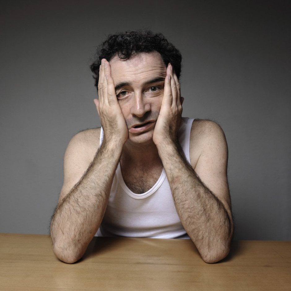 France, Paris, 26 January 2012 - Portrait of François Morel, French humorist and comedian.