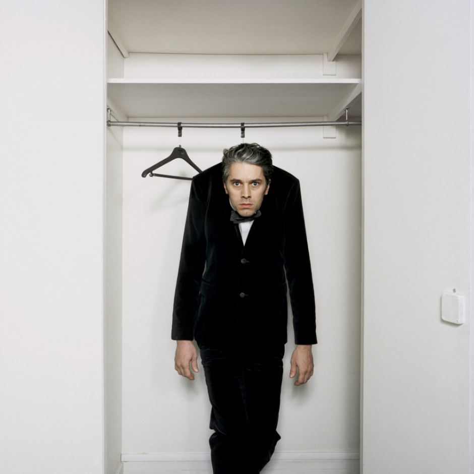 France, Paris, November 2009 - Portrait of James Thierrée, actor, poet, acrobate, Charlie Chaplin's grandson.