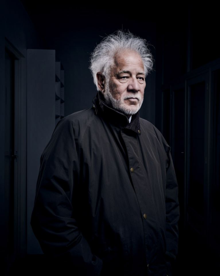 France, Paris, 9 April 2019 - Portrait of Michael Ondaatje, Canadian writer, poet, film director and publisher.