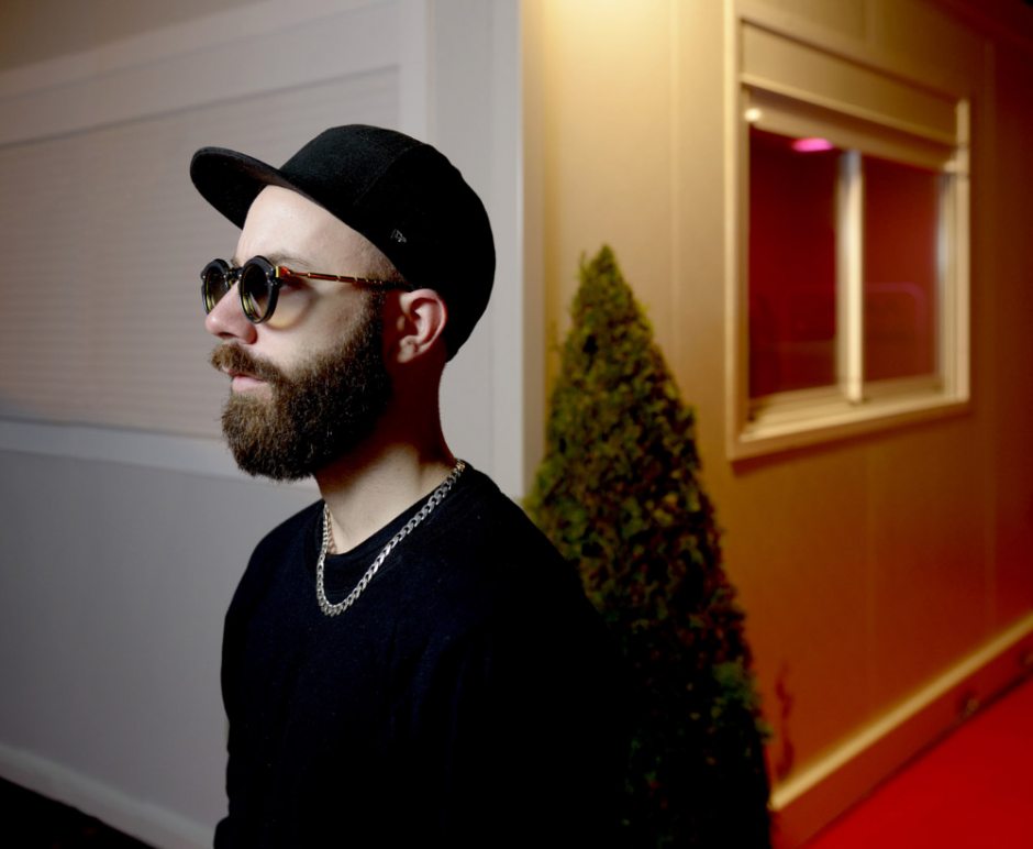France, 18 May 2013 - Portrait of Yoann Lemoine, a French music video director, graphic designer and singer-songwriter. He is also a neofolk musician, going by the stage name Woodkid.