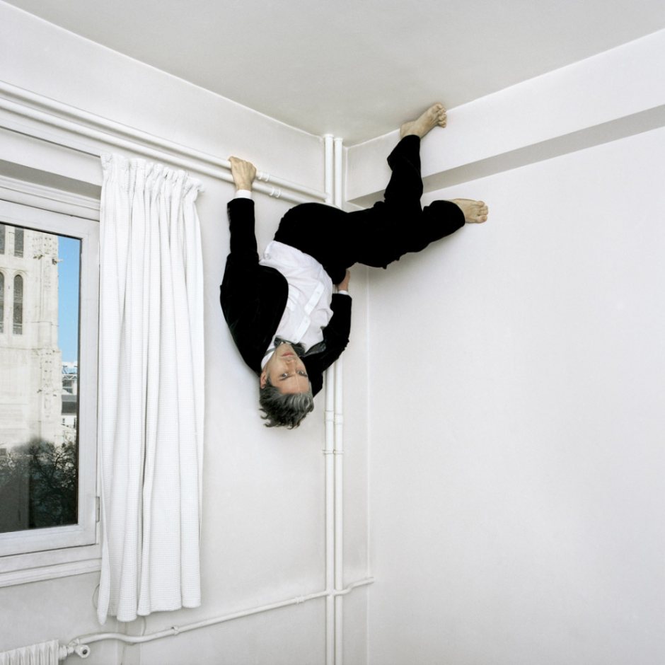 France, Paris, November 2009 - Portrait of James Thierrée, actor, poet, acrobate, Charlie Chaplin's grandson.