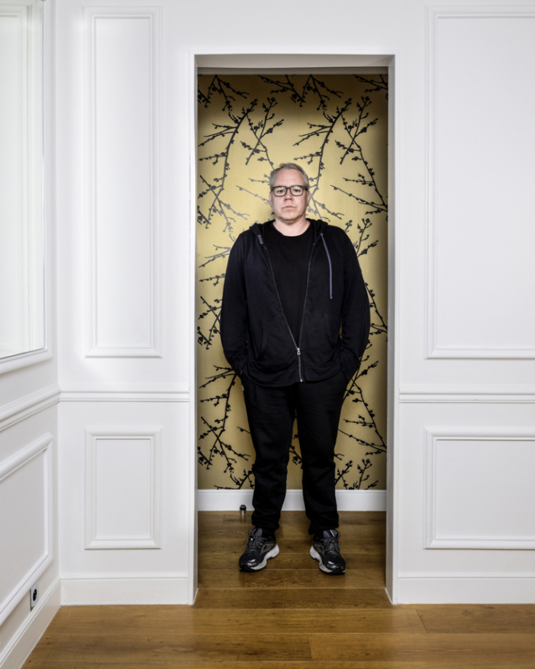 France, Paris, 05 May 2019 - Portrait of Bret Easton Ellis, American writer.