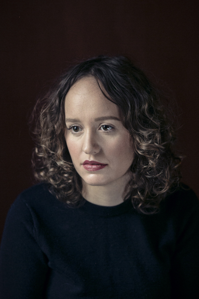 Denmark, Copenhagen, 08 December 2014 - Portrait of Olga Ravn, Danish critic and poet.
