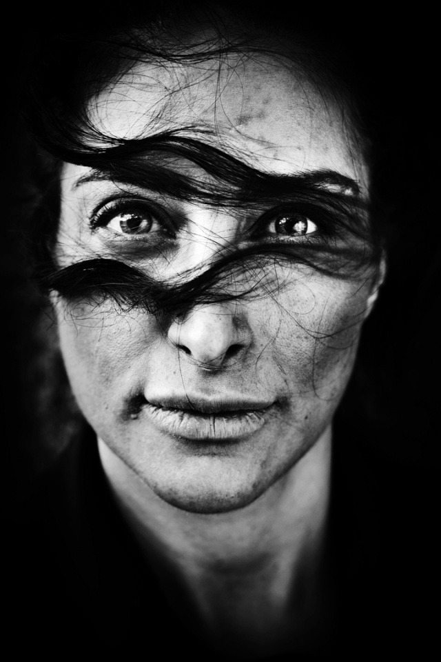 Denmark, Copenhagen, 4 May 2011 - Portrait of Mellica Mehraban, 27-year-old Iranian-born actress who grew up in Denmark, but debuted as an actor in Iran in 2011.
