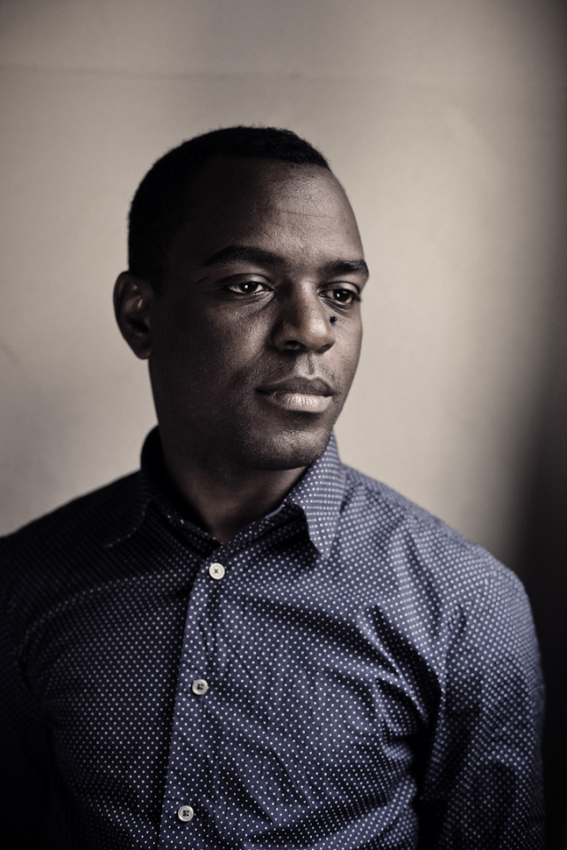 Denmark, Copenhagen, 03 October 2014 - Portrait of Frank Mugisha, leader of SMUG (Sexual Minorities in Uganda). He fights against the anti-homo law in Uganda and was nominated for Nobel's Peace Prize in 2014.