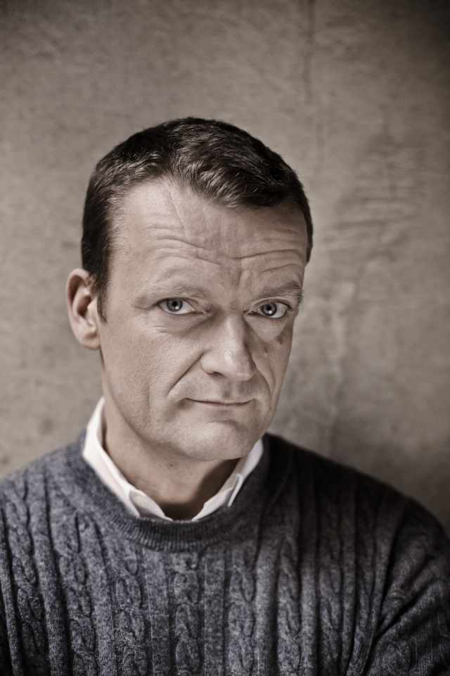 Denmark, Copenhagen, 14 January 2015 - Portrait of Frank Hvam, Danish comedian.