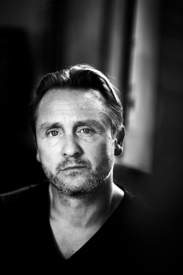 Denmark, Copenhagen, 01 September 2015 - Portrait of Lars Ranthe, Danish actor.