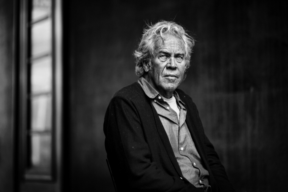 Denmark, Copenhagen, 08 April 2010 - Portrait of Joergen Leth, Danish writer, filmmaker and former Danish Consul in Haiti.