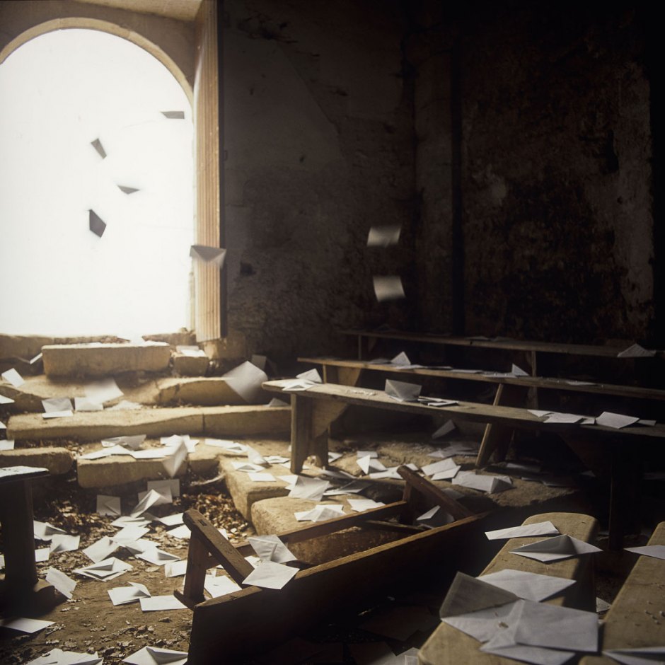 France, 1981/1984"Evolution probable du temps" (The probable evolution of time), The chapelFrance, 1981/1984"Evolution probable du temps", La chapelle  Bernard Faucon / Agence VU