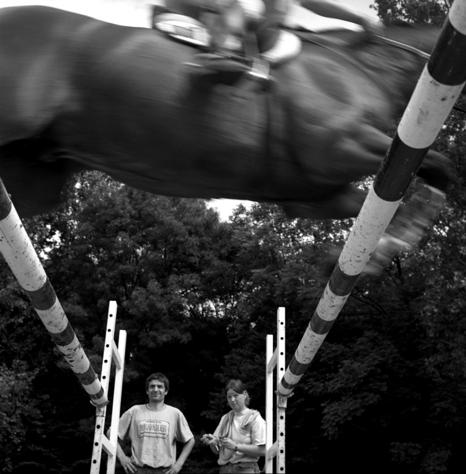 France, La Courneuve, May 1993Show jumpingFrance, La Courneuve, mai 1993Concours de saut d'obstacles