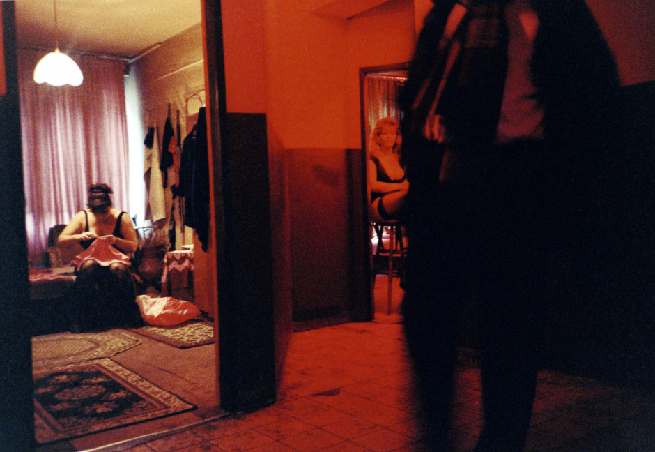 Germanie, Frankfurt, 1992From the series "Infertile Madonnas".Allemagne, Francfort, 1992Issue de la sÈrie "Madonnes infertiles".Jean-Christian Bourcart / Agence VU