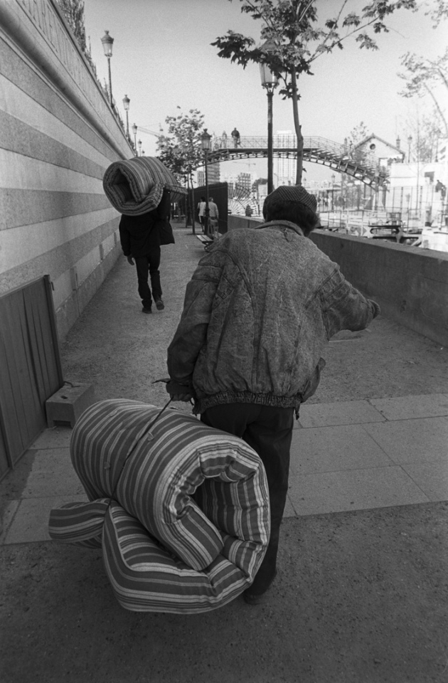France, Paris, 1989-1994Sans domicile fixeFrance, Paris, 1989-1994HomelessOlivier Coulange / Agence VU