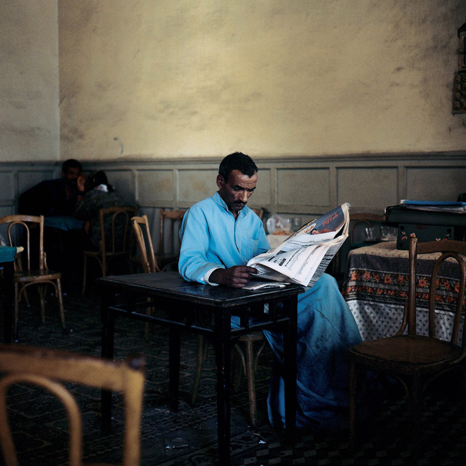 Egypt, Cairo, 1999In a coffeshop in Bab El-LouqEgypte, Le Caire, 1999Dans un cafÈ ‡ B‚b el-Louq  Denis Dailleux / Agence VU