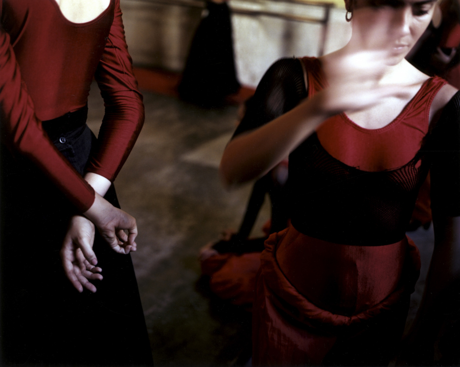 Cuba, Havana, February 2002Rehearsal of a flamenco show at the Lorca's theater.Cuba, La Havane, FÈvrier 2002RÈpÈtition d'un spectacle de flamenco au thÈ‚tre du Lorca.© Bertrand Desprez / Agence VU