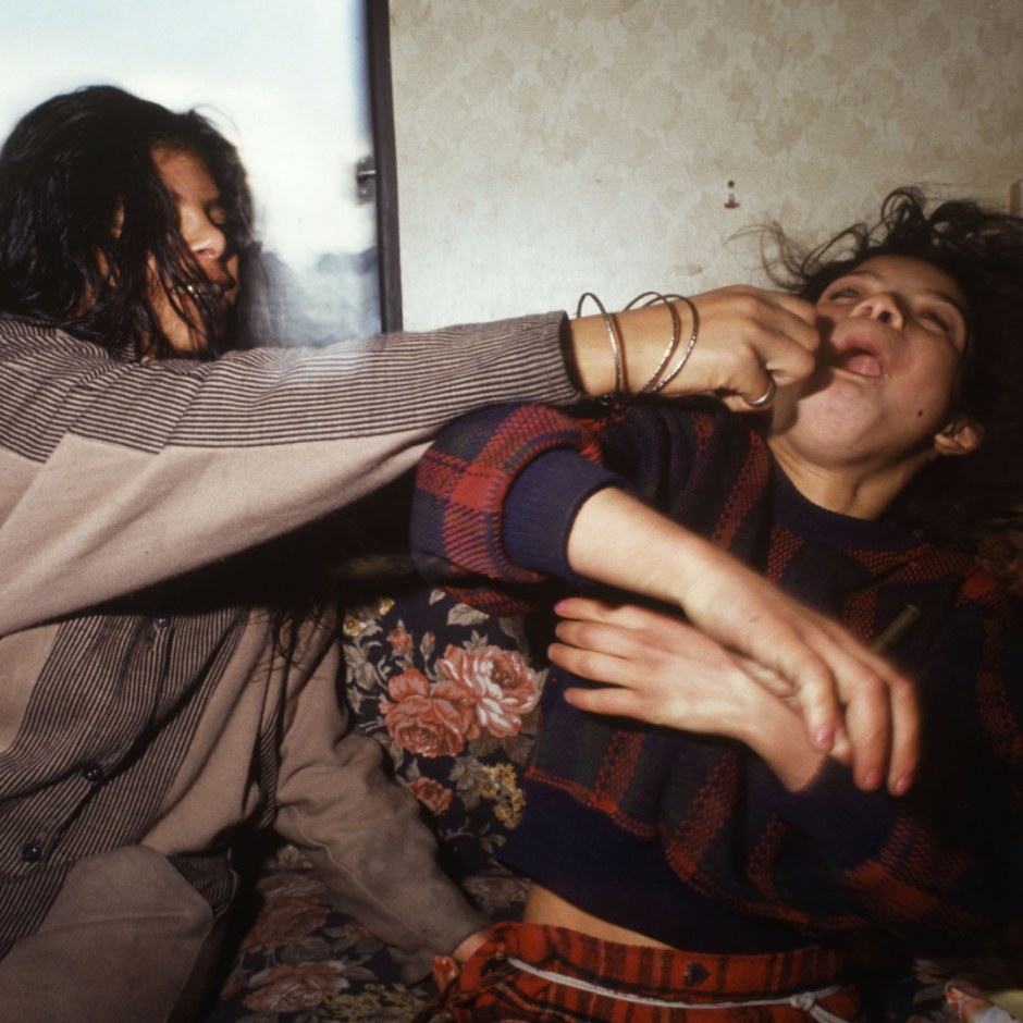 France, Paris suburb, 2000GypsiesFrance, RÈgion parisienne, 2000Les gitans©†Franck Ferville / Agence VU