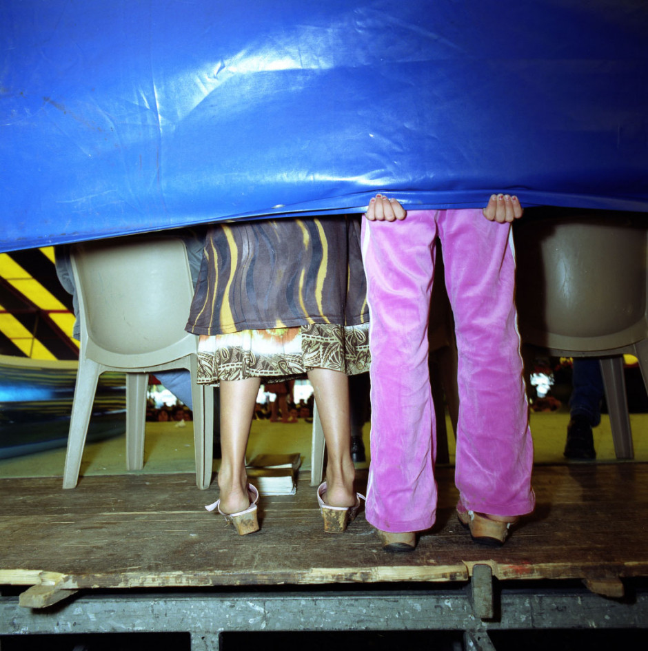 France, Paris suburb, 2000GypsiesFrance, RÈgion parisienne, 2000Les gitans©†Franck Ferville / Agence VU
