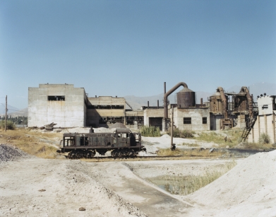 © RIP HOPKINS / AGENCE VUHOME AND AWAYOUZBEKISTAN, 200216/08/02Cement factory in the mining town of Angren, 60 kilometres east of Tashkent.N°10650