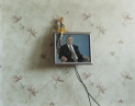 © RIP HOPKINS / AGENCE VUHOME AND AWAYOUZBEKISTAN, 200219/08/02Uzbekistan's President Islam Abduganiyevich Karimov in a Tashkent flat.N°10650