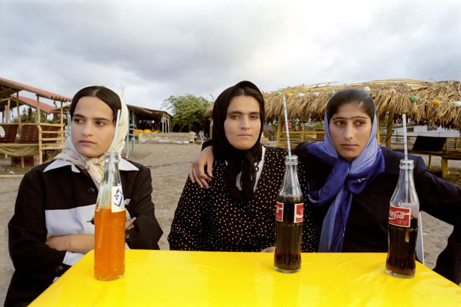 Iran, Babolsar, July 2002 - Caspian sea. Beach.
