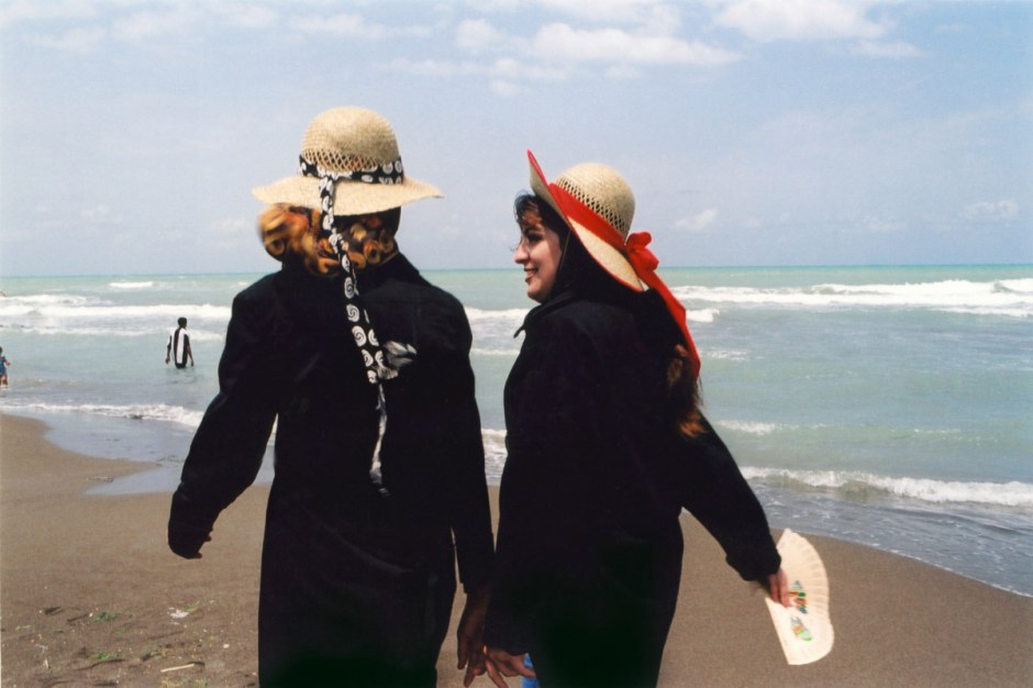Iran, Babolsar, July 2002 - Beach.