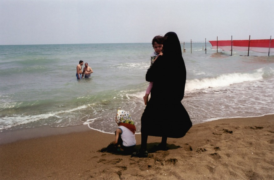 Iran, Babolsar, July 2002 - Beach.
