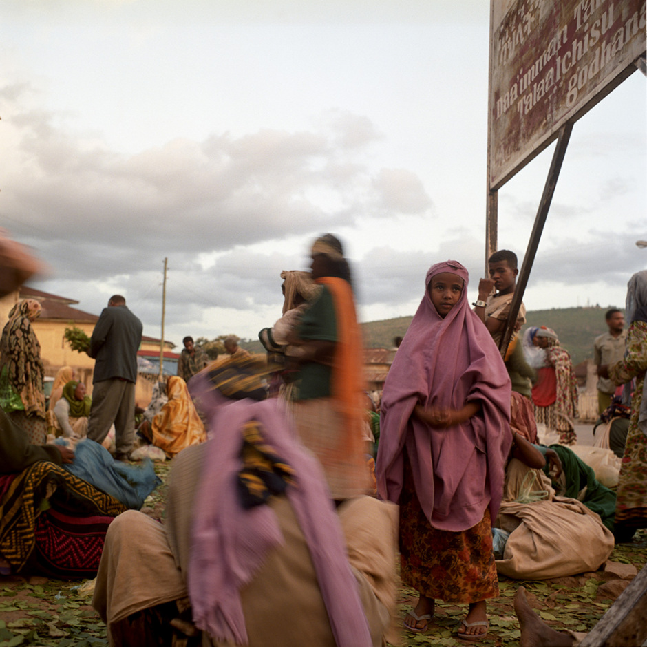 Ethiopia, Harar, Spring 2004Market at QatEthiopie, Harar, Printemps 2004Marché au Qat  © Denis Dailleux / Agence VU