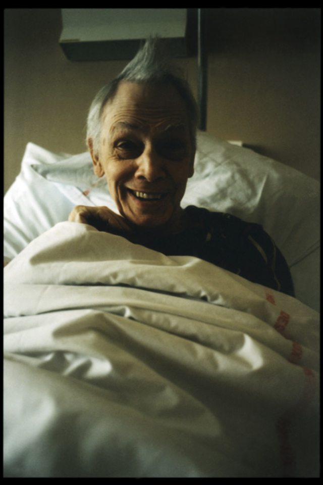 France, Houdan, 1998 - Geriatrics department, local Houdan hospital.