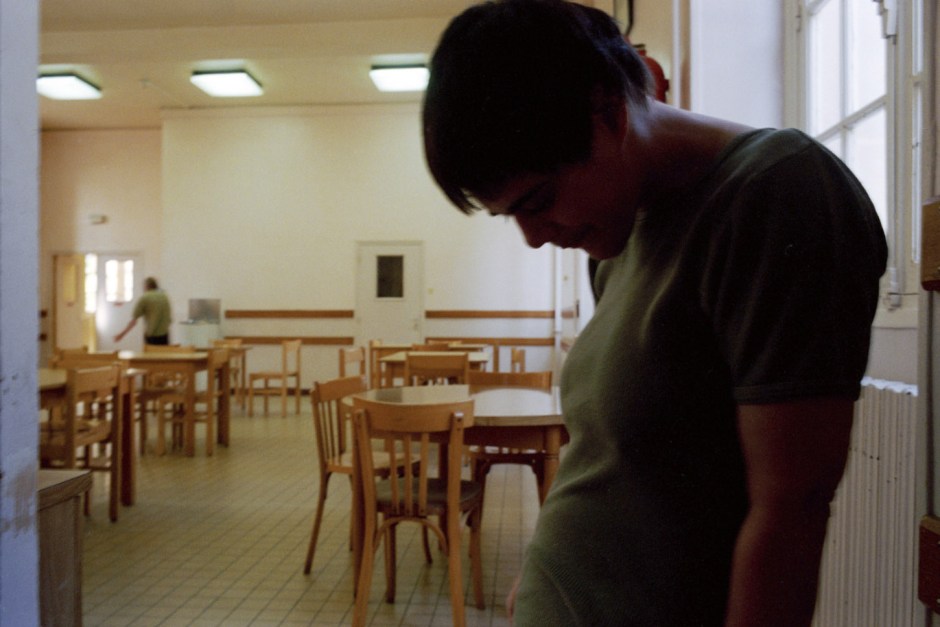 France, Seine-saint-Denis, Neuilly-sur-Marne, 1999Ville-Evrard Psychiatric Hospital. Autistic patient.