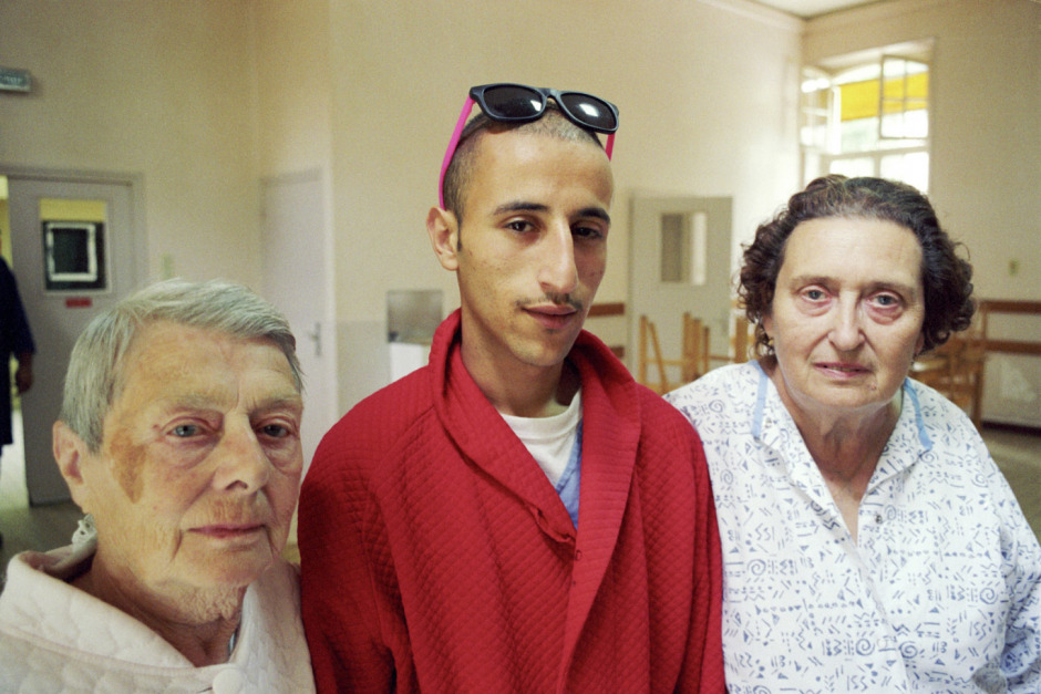 France, Seine-saint-Denis, Neuilly-sur-Marne, 1999 - Ville-Evrard Psychiatric Hospital. Patients.