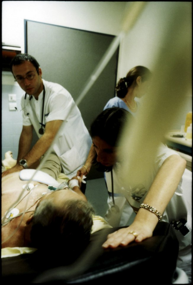 France, Marseilles, June 2002 - Emergency Room in Marseille's Nord Hospital.