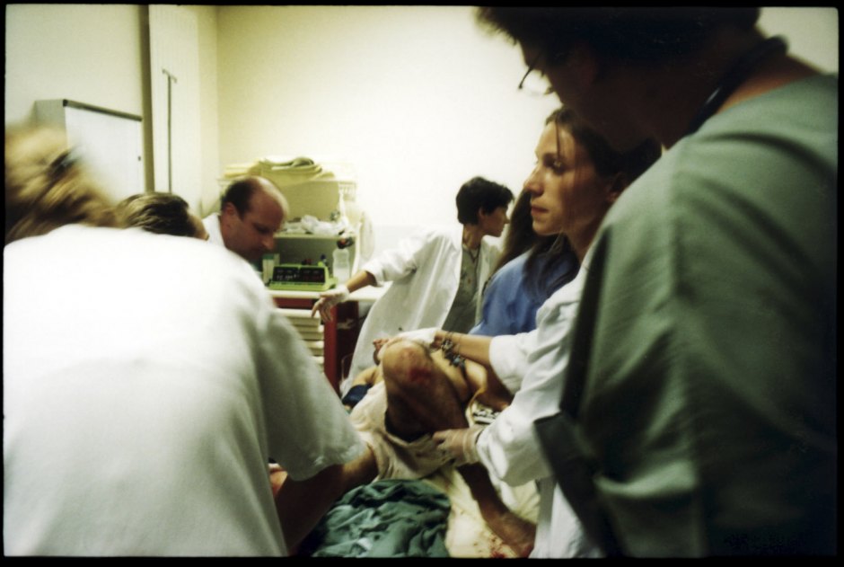 France, Marseilles, June 2002 - Emergency Room in Marseille's Nord Hospital.