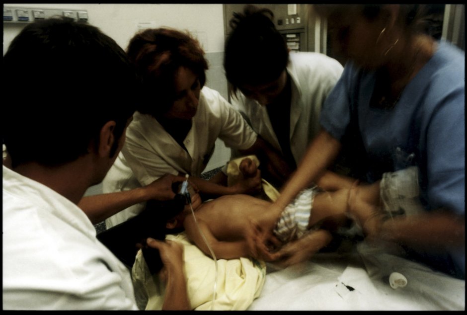 France, Marseilles, June 2002 - Emergency Room in Marseille's Nord Hospital.