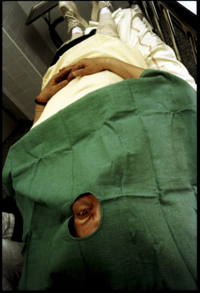 France, Marseilles, June 2002 - Emergency Room in Marseille's Nord Hospital.