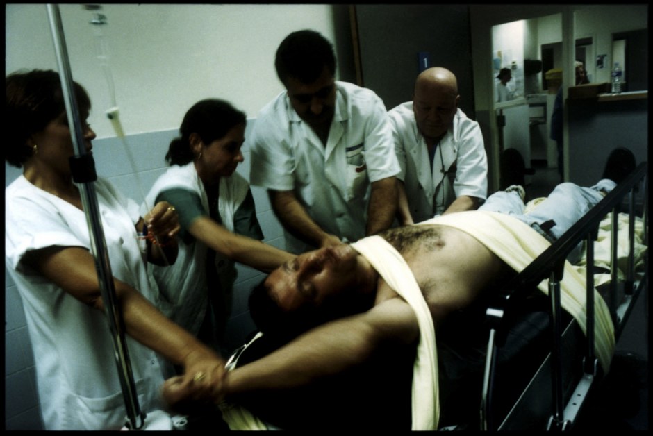France, Marseilles, June 2002 - Emergency Room in Marseille's Nord Hospital.