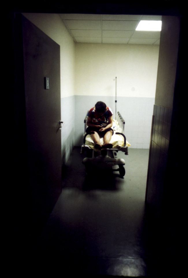 France, Marseilles, June 2002 - Emergency Room in Marseille's Nord Hospital.