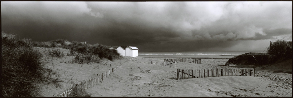 France, Normandy, March 1994 - The storm.