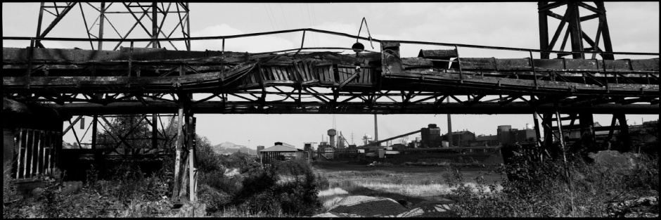 Belgium, Charleroi, July 1993 - The Factory; steel and coal.