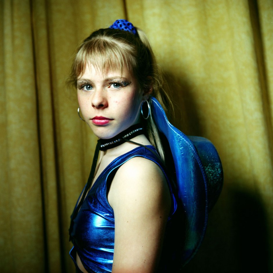 France, Lieusaint, Seine et Marne, 2006Majorettes (Starlettes)© Franck Ferville / Agence VU