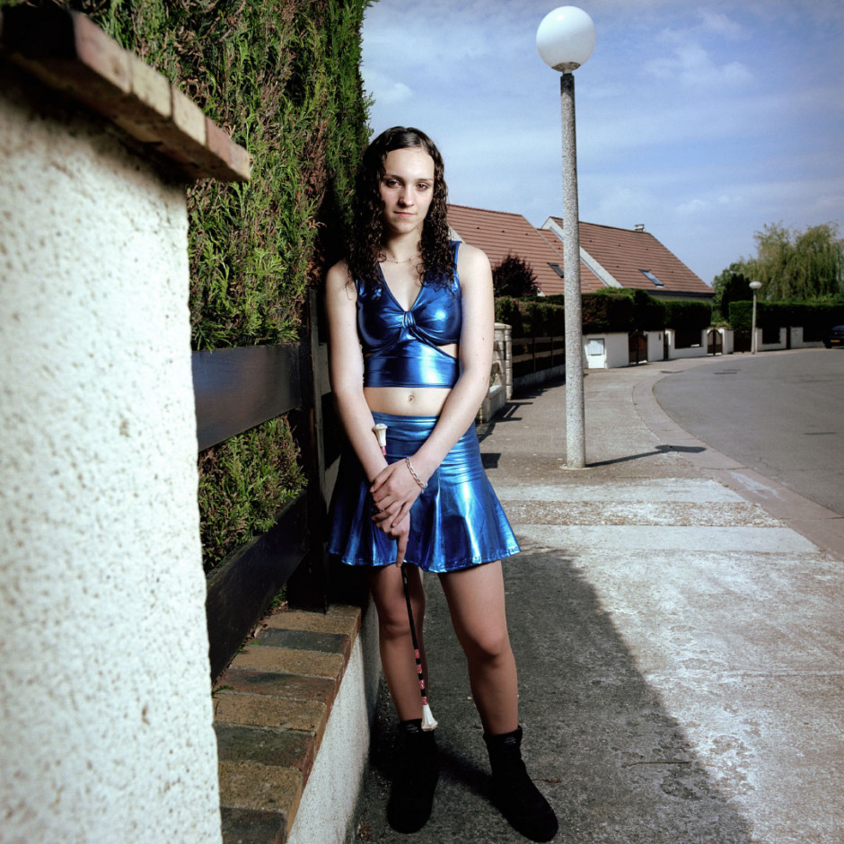 France, Lieusaint, Seine et Marne, 2006Majorettes (Starlettes).Franck Ferville / Agence VU
