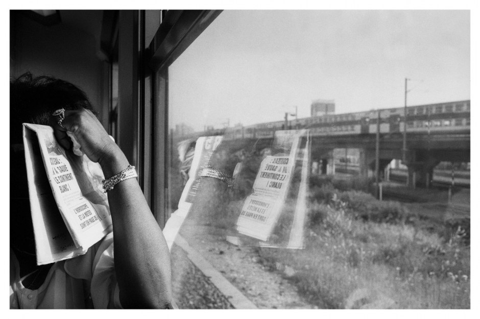France, Paris - Line D of the Parisian RER.