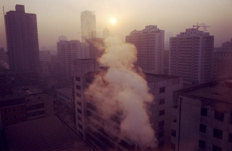 China, Taiyuan 2006 - View of Taiyuan, the capital of Shanxi province. The Shanxi province produce 30 % of China's coal.