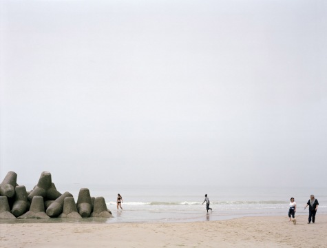 France, Mers les Bains , Somme, 2006 - Serie A, East of the Ocean, from Hendaye shores to the Dunes of Bray.