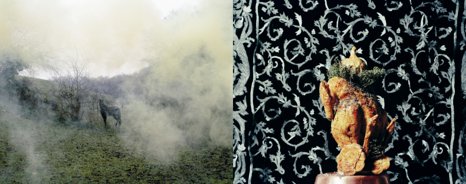 Procedure: roasting - water evaporationDish: chickenProcÈdÈ : rÙtir - Èvaporation díeauPlat : poulet rÙti© Rip Hopkins / Agence VU