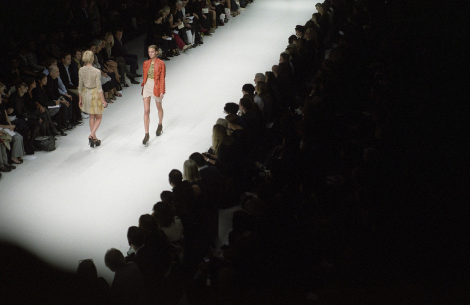 England, London, September 2008.Fashion Week.Christopher Kane.© Michael Grieve / Agence VU