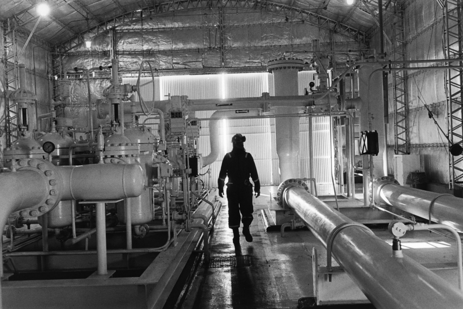 Obrero en IngenierÌa de mantenimiento. Las Heras, Santa CruzMaintenance engineer worker. Las Heras, Santa Cruz.Ouvrier ingÈnieur maintenance. Las Heras, Santa Cruz© Adriana Lestido / Agence VU