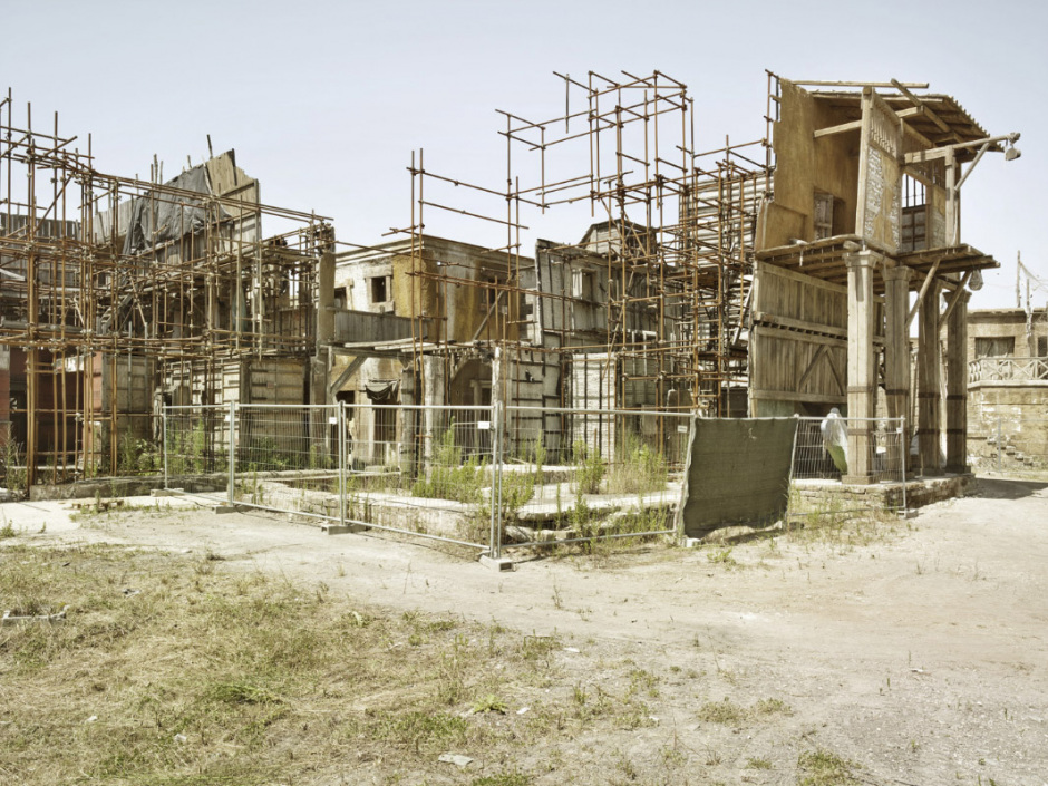 Italiy, Rome, 16 July 2009Cinecitta Studios."Rome" film set -  Rome reconstruction of the 1st century A.D..Italie, Rome, 16 juillet 2009Studios Cinecitta.Plateau de tournage "Rome". Reconstitution de la Rome du 1er siËcle aprËs JC.Massimo Siragusa / Agence VU