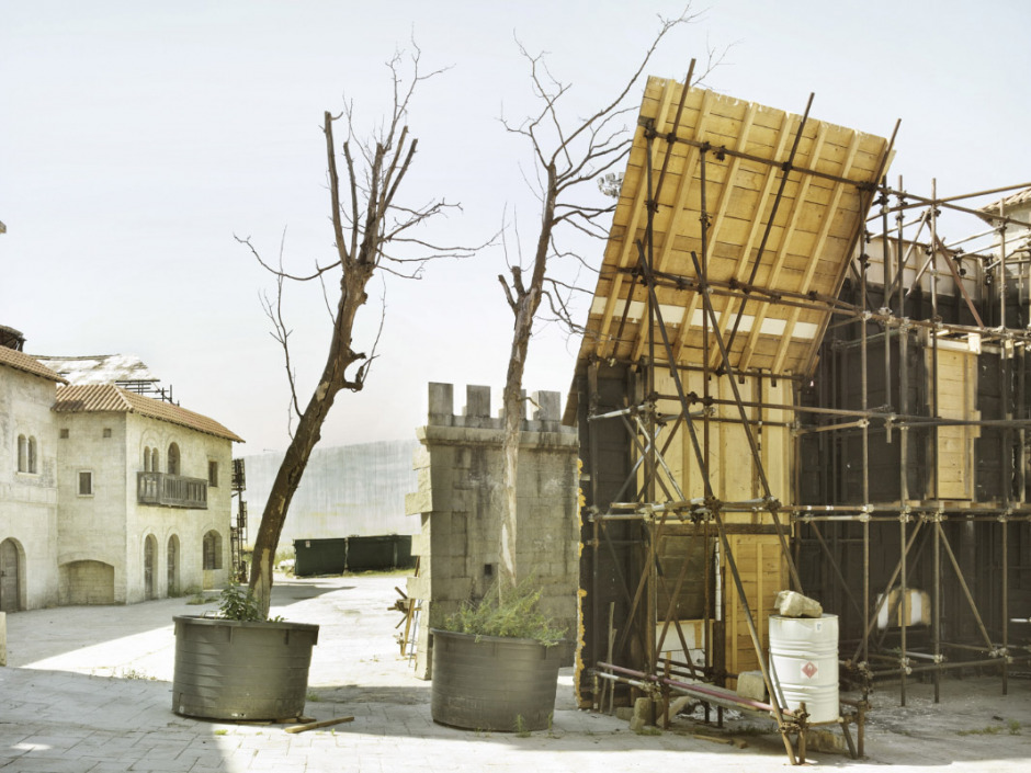 Italiy, Rome, 16 July 2009Cinecitta Studios."Assisi" film set - Reconstruction of the medieval town.Italie, Rome, 16 juillet 2009Studios Cinecitta.Plateau de tournage "Assise". Reconstitution de la citÈ mÈdiÈvale.Massimo Siragusa / Agence VU